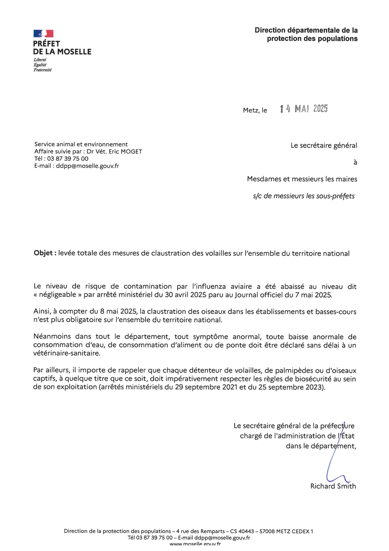 16 05 CLAUSTRATION VOLAILLES